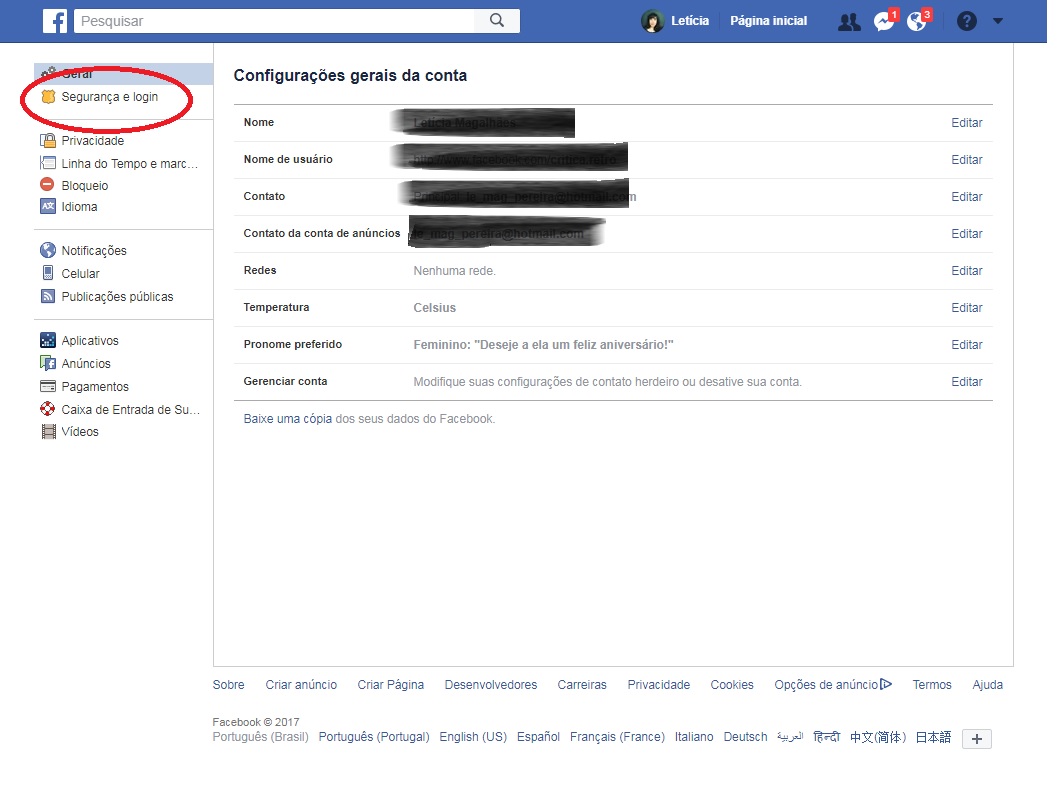 Como deletar sua conta no Facebook