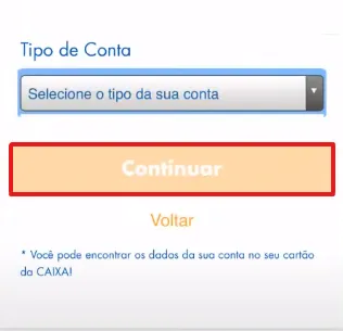 Arquivo:7- Como cadastrar usuario e senha no app da Caixa - Escolha conta - WikiAjuda.webp