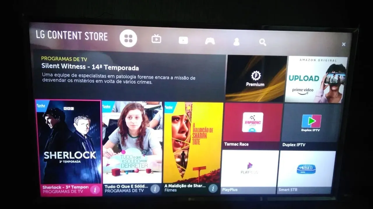 Como instalar Globoplay na Tv LG - Tela padrão loja -WikiAjuda