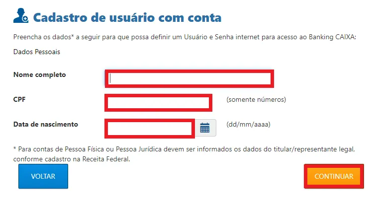 Arquivo:4- Como acessar o internet banking da Caixa - Dados pessoais - WikiAjuda.webp