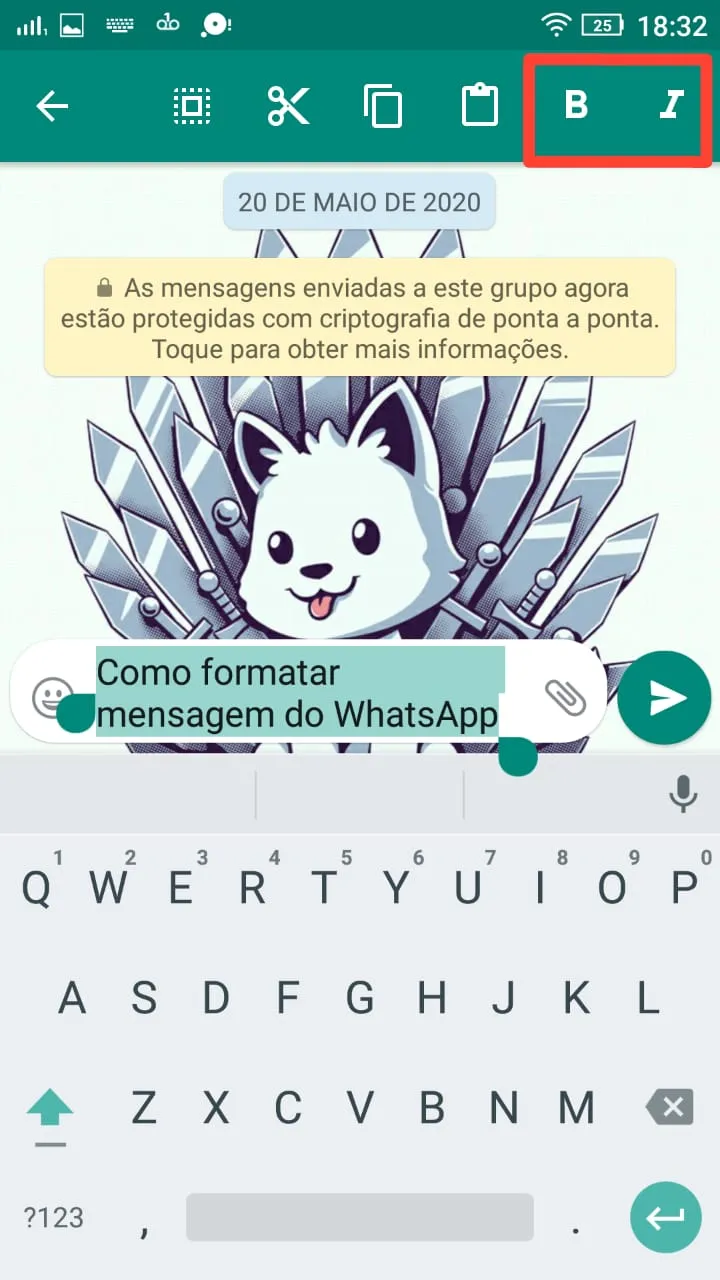 Como formatar mensagens de WhatsApp - Atalhos - WikiAjuda