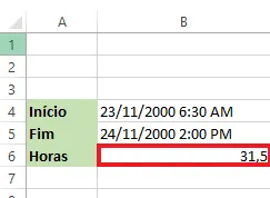 Como somar e subtrair horas no Excel - Total subtracao2 - WikiAjuda