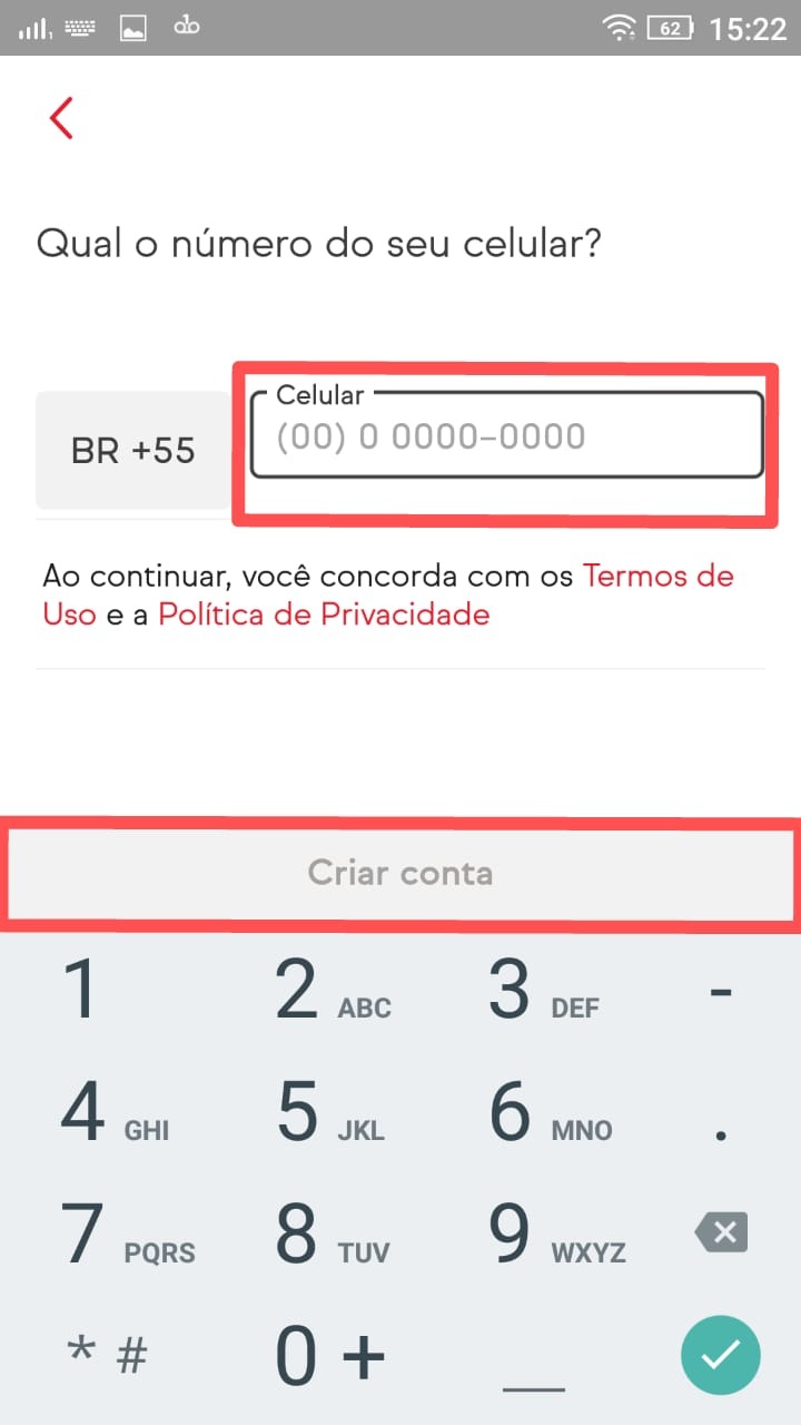 Como se cadastrar no Ifood - celular - wikiajuda