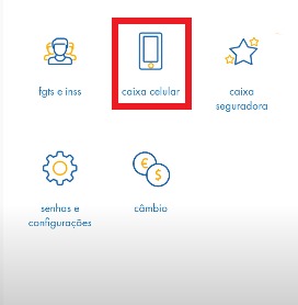 Como cadastrar SMS da Caixa - icone caixa celular - wikiajuda