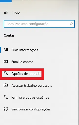 Como tirar ou alterar a senha do Windows - Opcoes de entrada - WikiAjuda