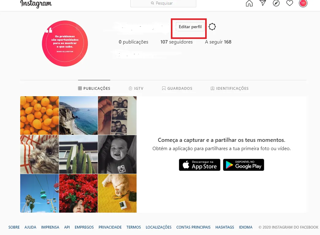 Como excluir ou desativar Instagram - Inicio Instagram - WikiAjuda