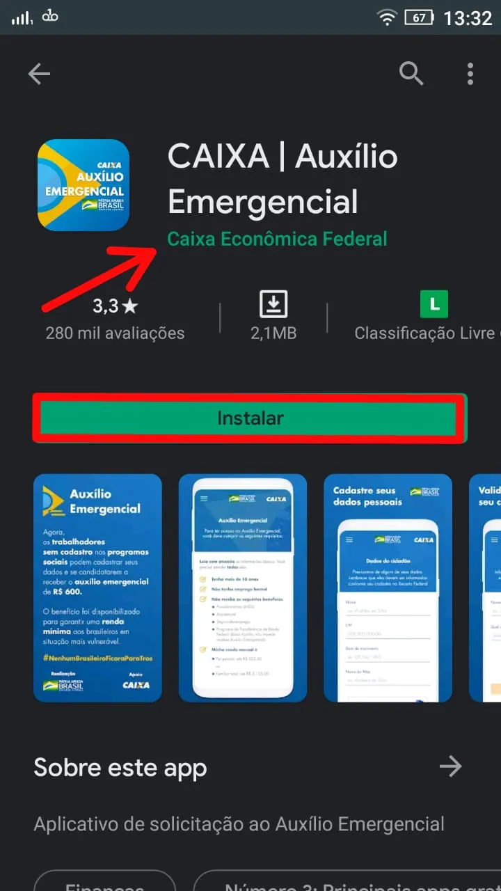 Como pedir o auxilio emergencial - App Caixa - WikiAjuda