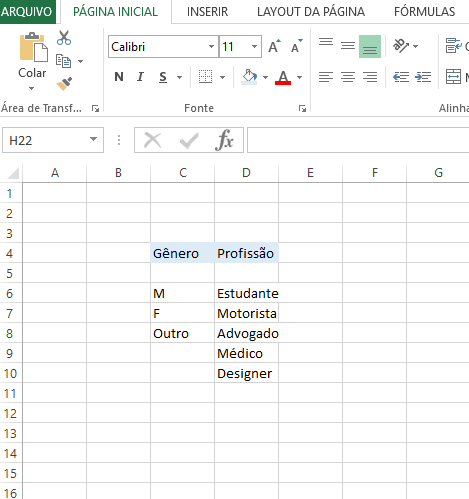 Como criar uma lista suspensa no Excel - Banco de dados em forma de tabela - WikiAjuda