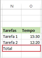 Como somar e subtrair horas no Excel - Total2 - WikiAjuda